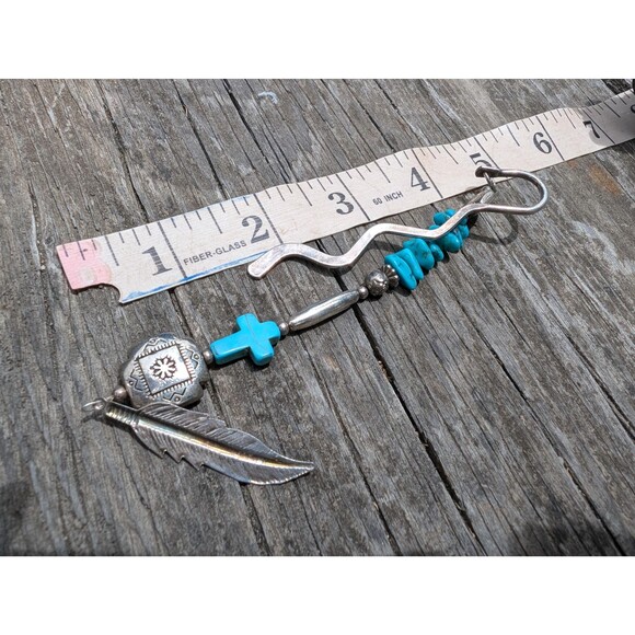 Vintage Southwestern Turquoise Blue Bookmark, Book Lover Gift - Picture 9 of 10